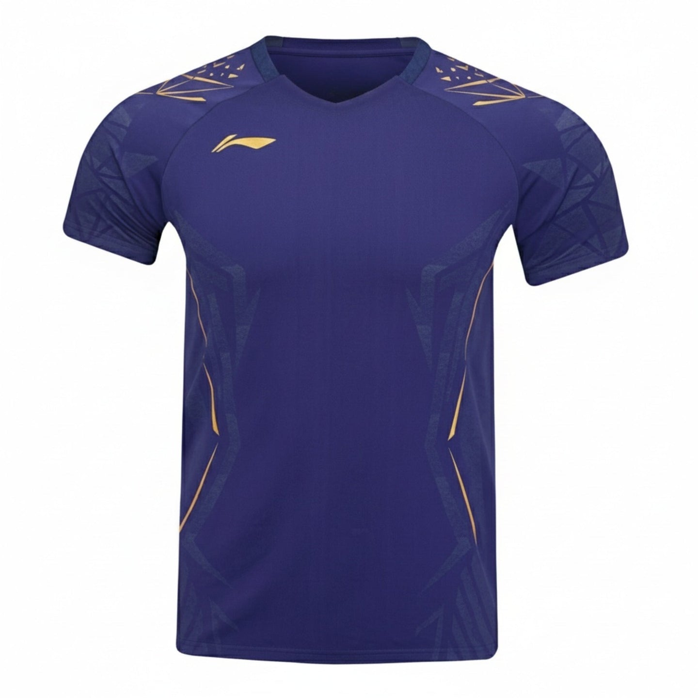 Li-Ning Badminton T-shirt - Li-Ning International New Blue Unisex - SportYouUp Europe