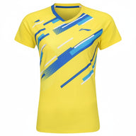 Badminton T-shirt Women - Li-Ning Defense Yellow Women - SportYouUp Europe