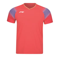 Li-Ning Badminton T-Shirt - Li-Ning Point Red Unisex - SportYouUp Danmark