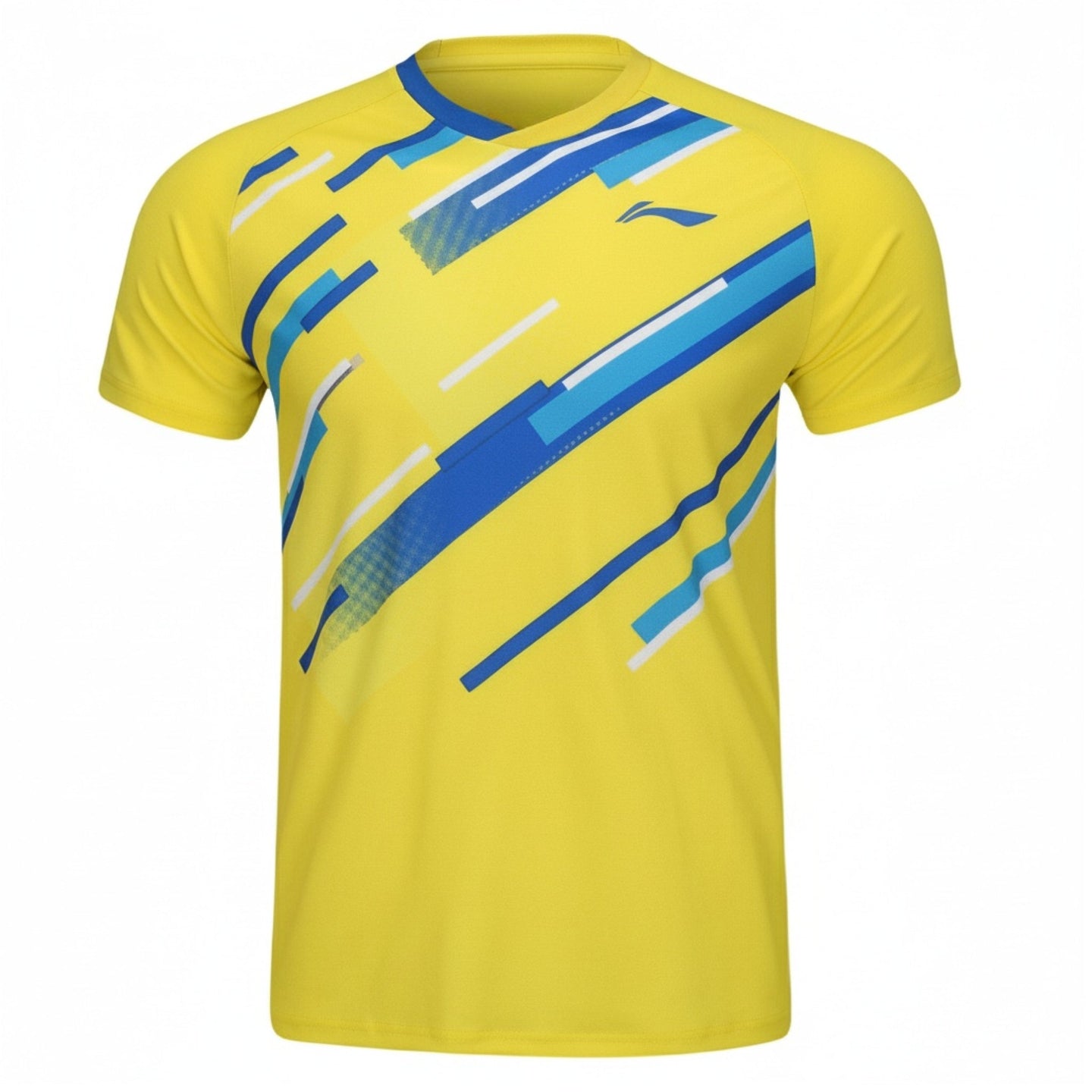 Li-Ning Badminton T-shirt - Li-Ning Defense Yellow Unisex - SportYouUp Europe