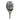 Hundred Padel Racket Solara Apex - White/Gold