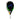 Hundred Padel Racket Solara Origin - Black/Green