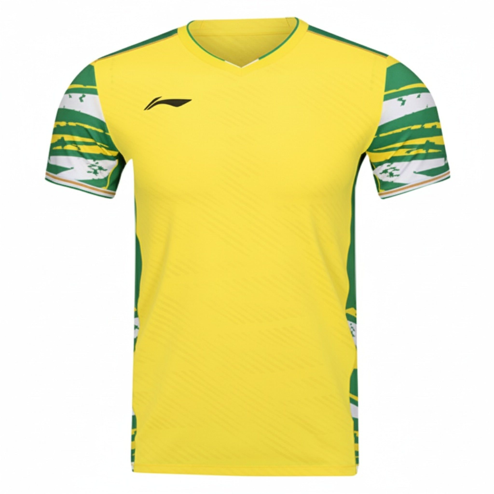 Li-Ning Badminton T-shirt - Li-Ning Top Play Yellow Unisex - SportYouUp Europe