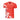 Li-Ning Aside Red Unisex