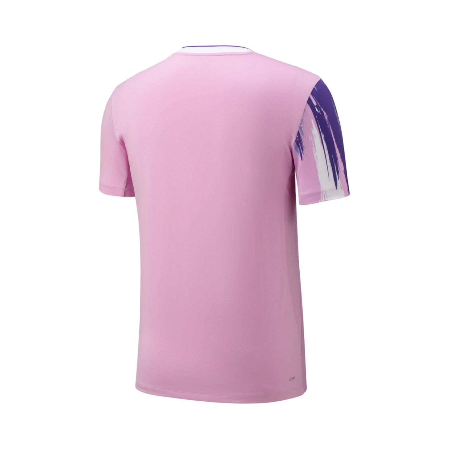 Li-Ning Badminton T-Shirt - Li-Ning Play Safe Light Purple Unisex - SportYouUp Danmark