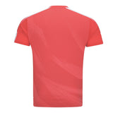 Li-Ning Badminton T-Shirt - Li-Ning Float Red Unisex - SportYouUp Danmark