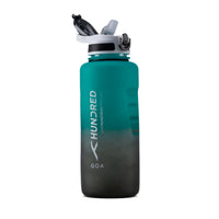 Water Bottle - GOA Green/Black