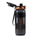Water Bottle - ROCK Black/Orange