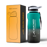 Water Bottle - GOA Green/Black