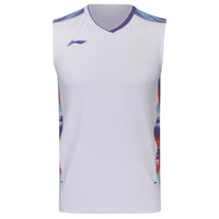 Li-Ning Polar Stripes White Tanktop