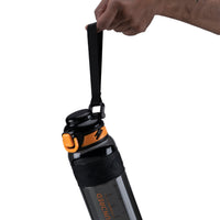 Water Bottle - ROCK Black/Orange