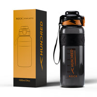 Water Bottle - ROCK Black/Orange