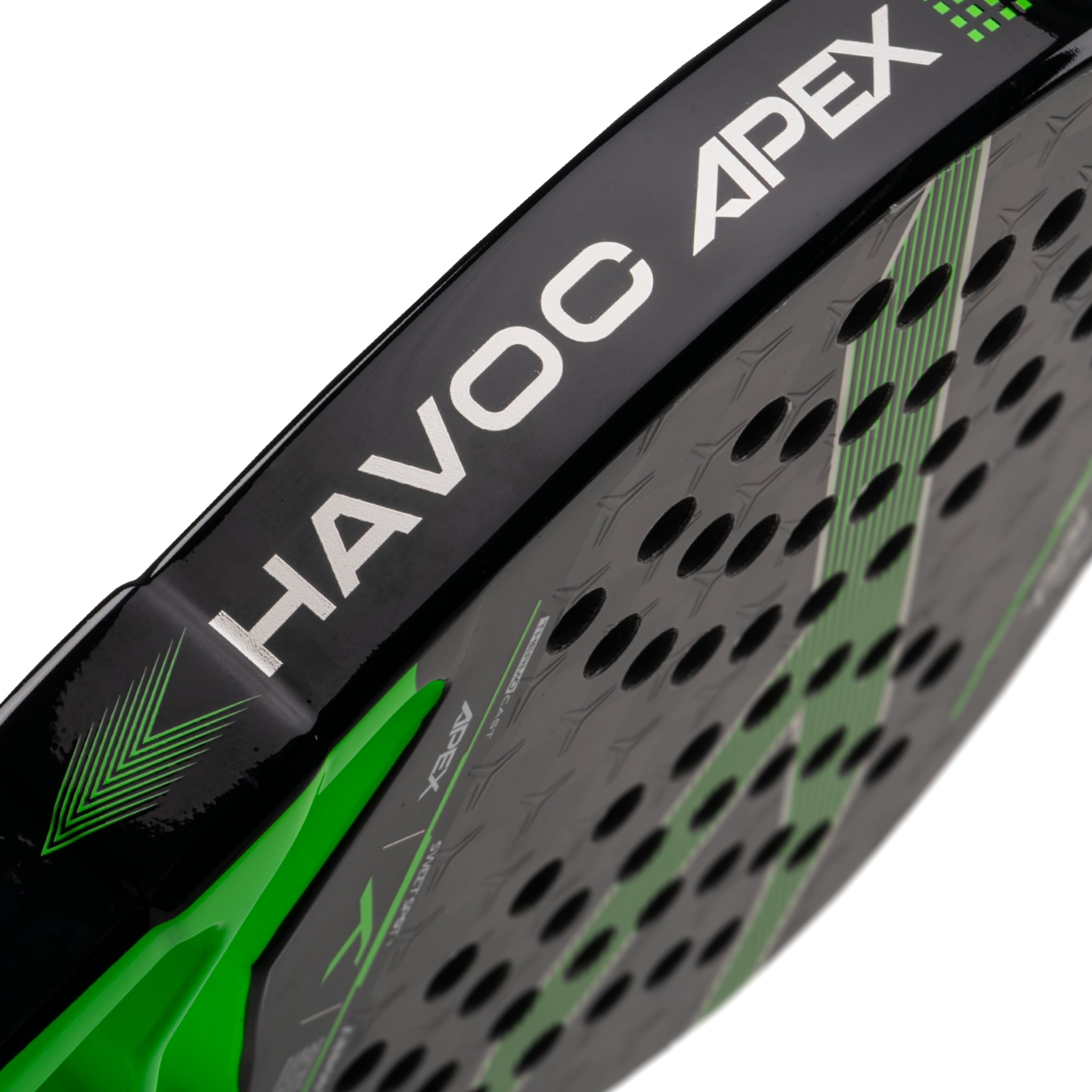 Hundred Padel Racket Havoc Apex - Black/Green