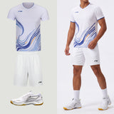 Li-Ning Wave Stripes White Unisex