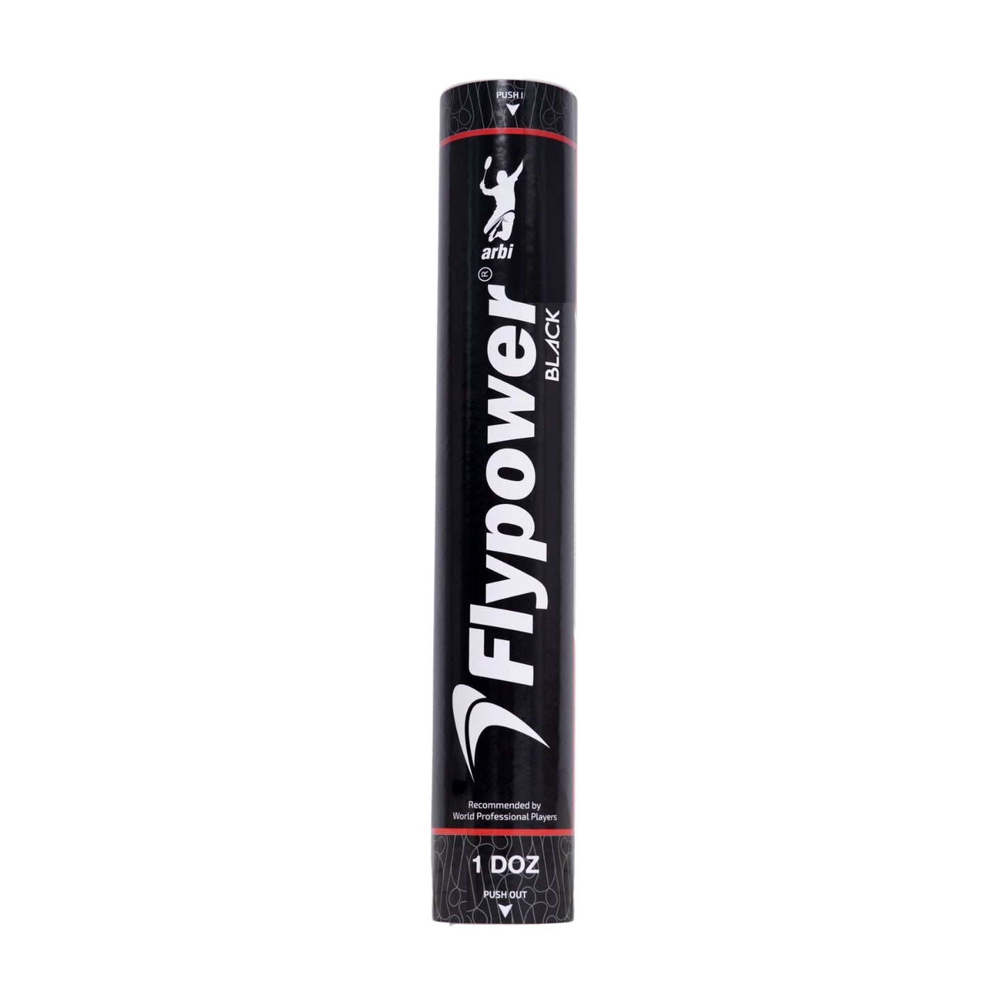 Badminton shuttlecocks - Flypower Black - SportYouUp Europe