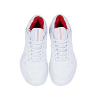 Flypower Badminton Shoes - Flypower Hrusangkali White/Red - SportYouUp Europe