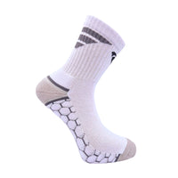 Badminton Socks - Flypower Raptor 3 White Sock - SportYouUp Europe