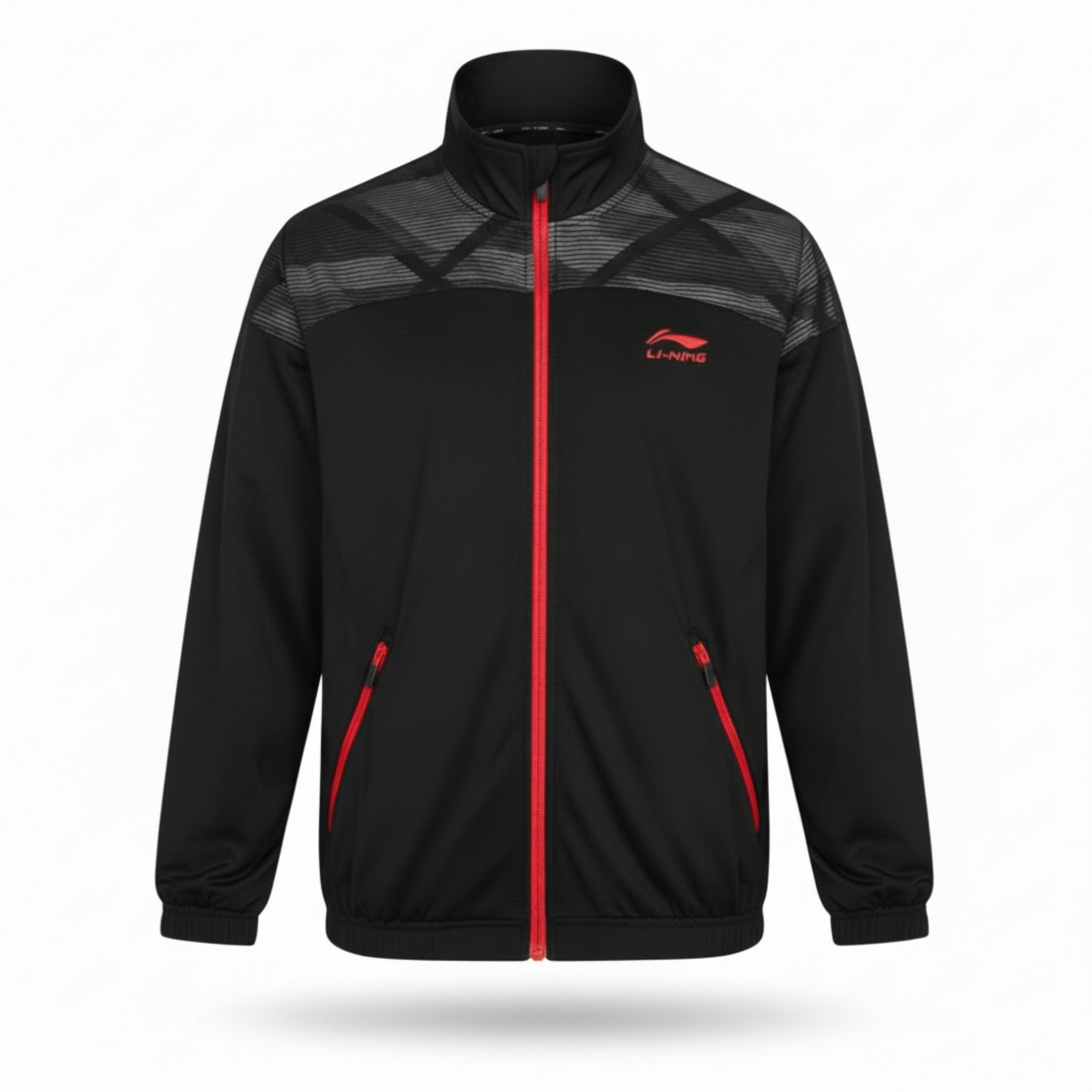 Li-Ning Træningsjakke - Black Blast Børn