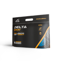 Pickleball balls - Hundred Delta S400 6-pack - SportYouUp Europe