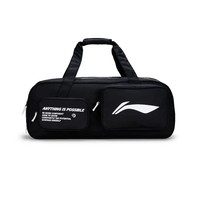 Li-Ning Badminton Bag - Li-Ning Cube Black - SportYouUp Europe
