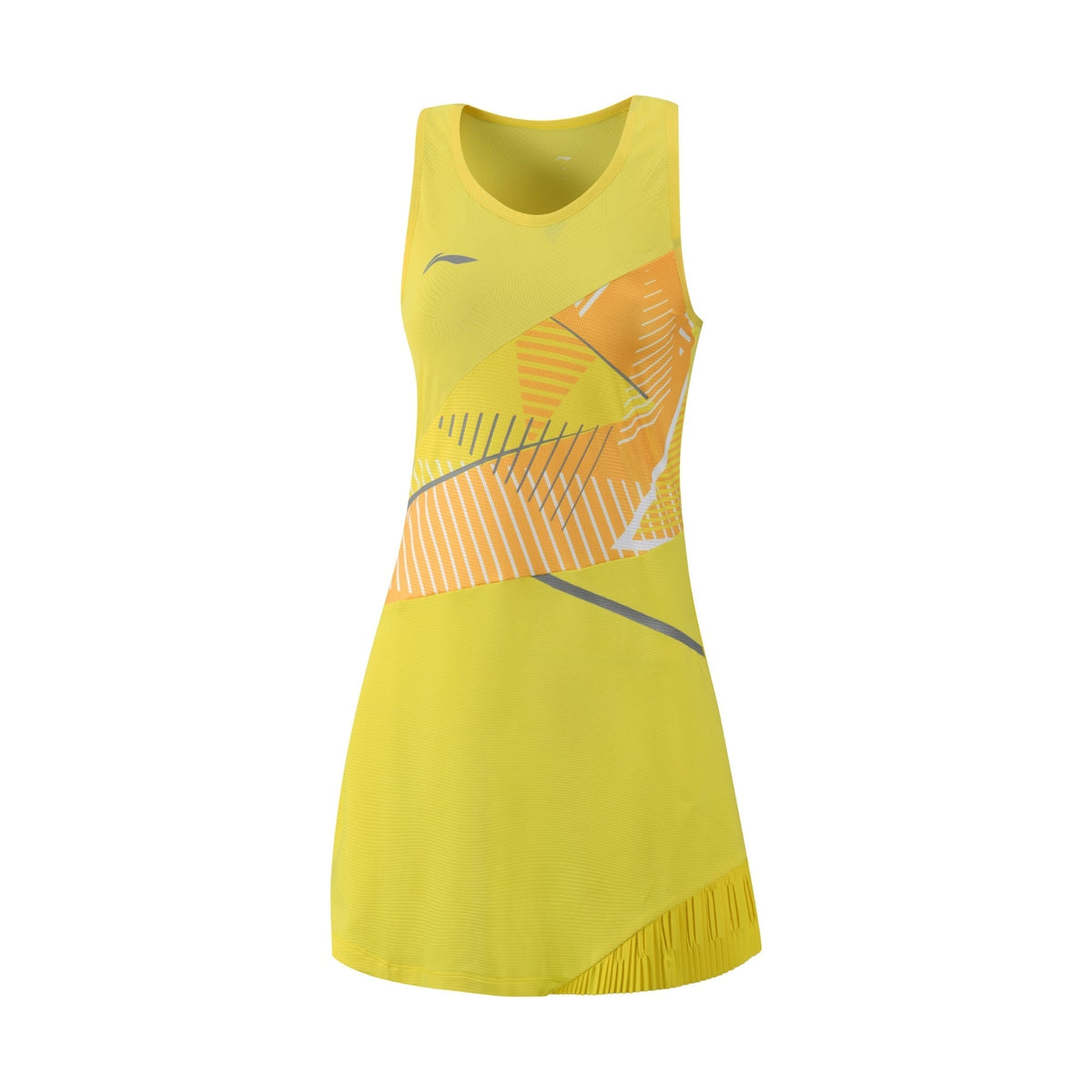 Badminton Kjoler - Li-Ning Deep Yellow Dress - SportYouUp Danmark