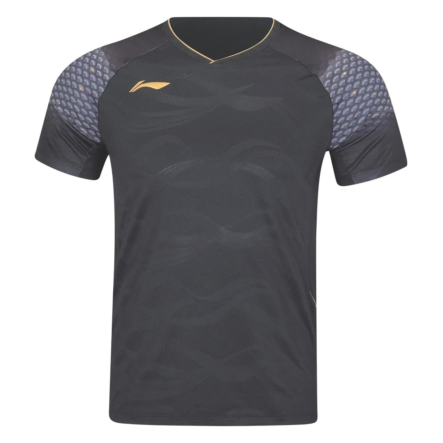 Li-Ning Badminton T-Shirt - Li-Ning Point Pro Black Unisex - SportYouUp Danmark