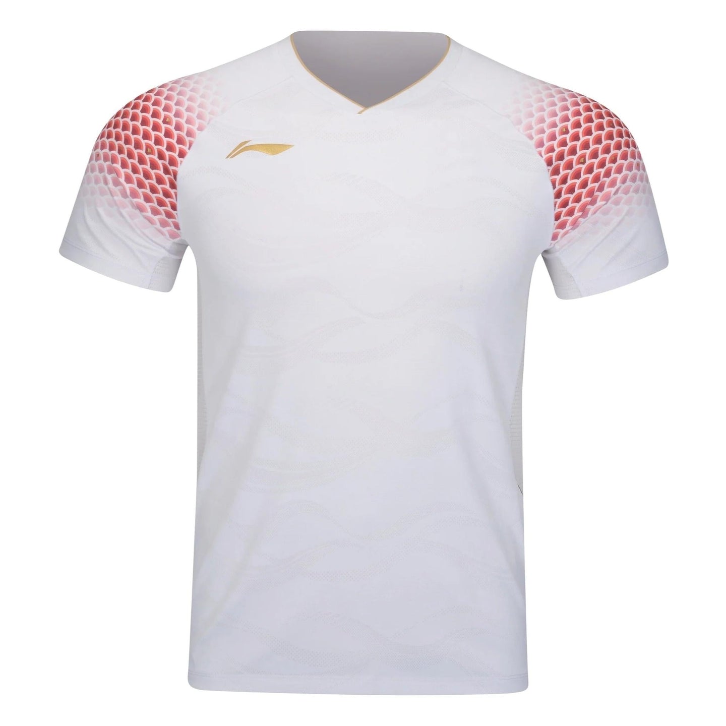 Li-Ning Badminton T-Shirt - Li-Ning Point Pro White Unisex - SportYouUp Danmark