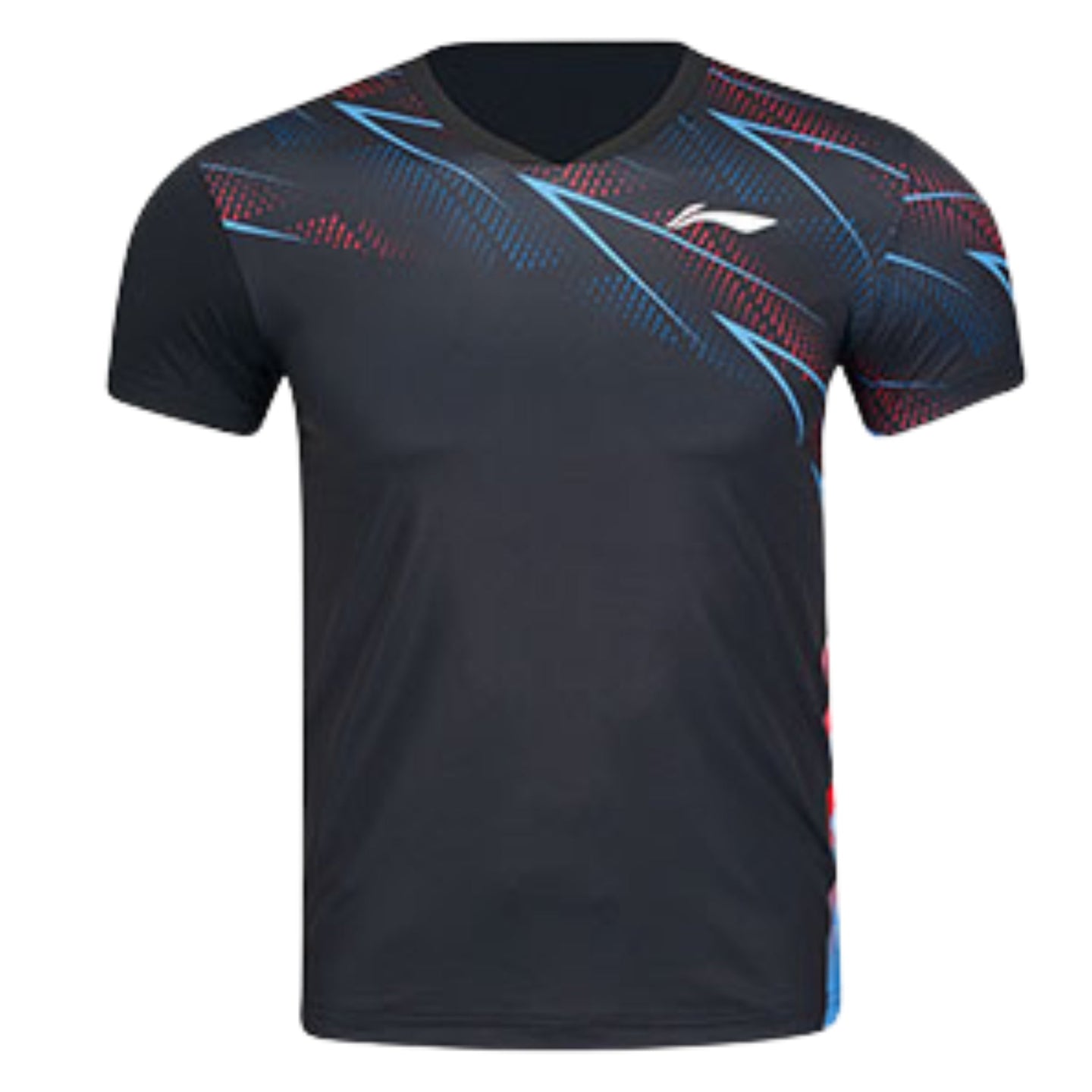 Li-Ning Badminton T-shirt - Li-Ning Champion Black Unisex - SportYouUp Europe