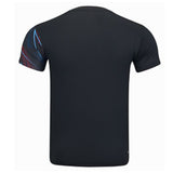 Badminton T-shirt - Li-Ning Champion Black Unisex - SportYouUp Danmark