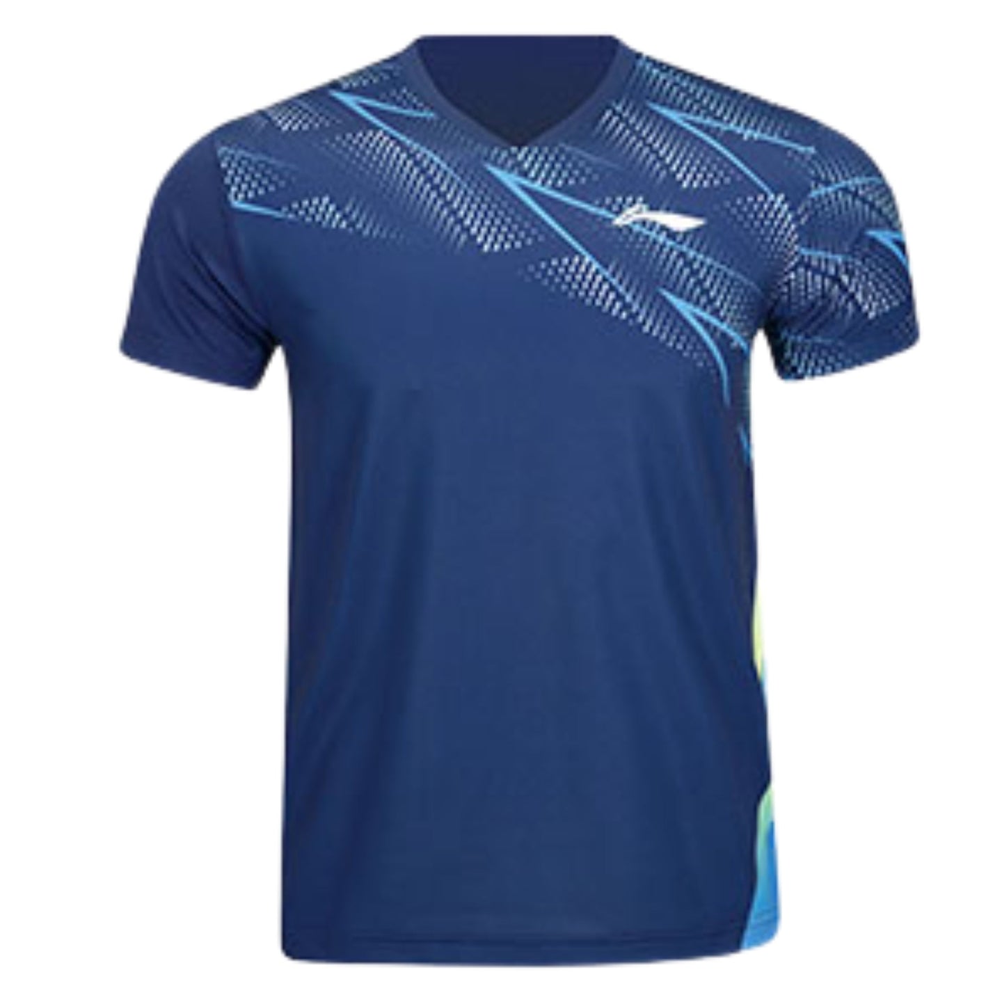 Li-Ning Badminton T-shirt - Li-Ning Champion Blue Unisex - SportYouUp Europe