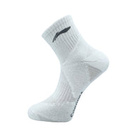 Badminton Socks - Li-Ning White Cordura Sock - SportYouUp Europe